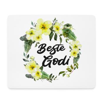 Wöd Godi beste Godi Taufpatin Österreich Taufe - Mousepad (Querformat) - Weiß - Vorne