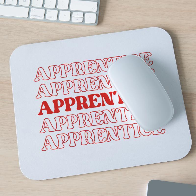 Apprentice Trainee Apprentice Novice Learner Mouse Pad (horizontal)