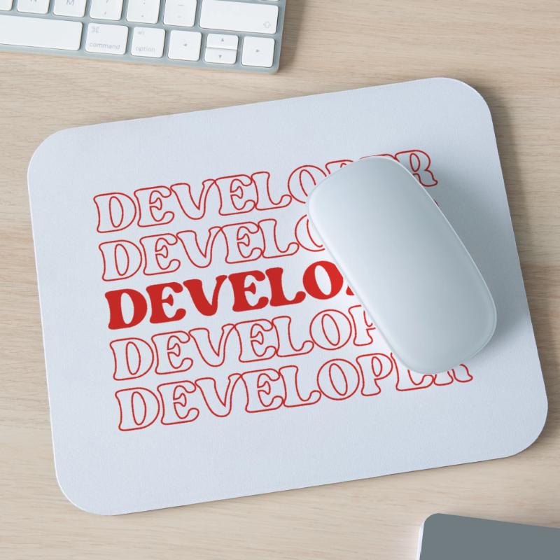 Entwickler, Programmierer, Programmierer, Programmierer, Software-Ingenieur Mousepad (Querformat)