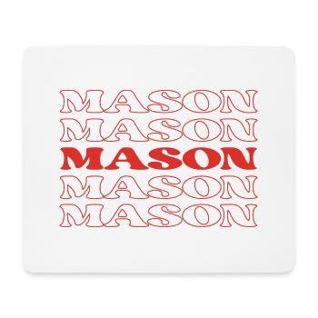 Mason citations d’appréciation drôles - Tapis de souris (format paysage) - blanc - Devant