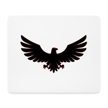 Eagle Eagles Eagle bird bird falcon hawk symbol art - Mouse Pad (horizontal) - white - Front