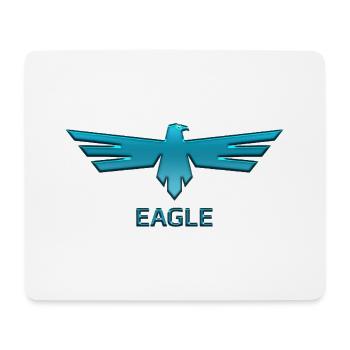 Aigles Aigle Aigle oiseau faucon faucon - Tapis de souris (format paysage) - blanc - Devant