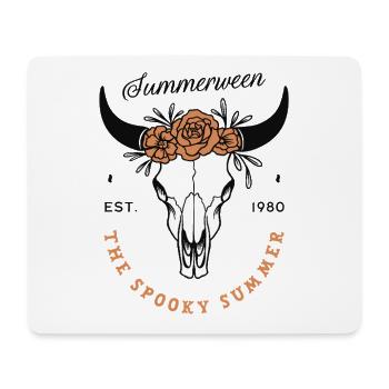 Summerween spooky summer party halloween aesthetic - Mouse Pad (horizontal) - white - Front