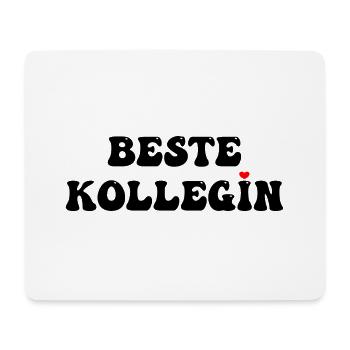 Beste Kollegin Geschenkidee - Mousepad (Querformat) - Weiß - Vorne