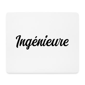 Technischer Konstrukteur Ingenieur Wissenschaftliches Projekt - Mousepad (Querformat) - Weiß - Vorne