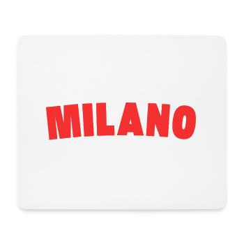 Milano Mailand Milan - Mouse Pad (horizontal) - white - Front