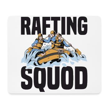 Rafting Squad Outfit für Teams Boot fahren Berge - Mousepad (Querformat) - Weiß - Vorne