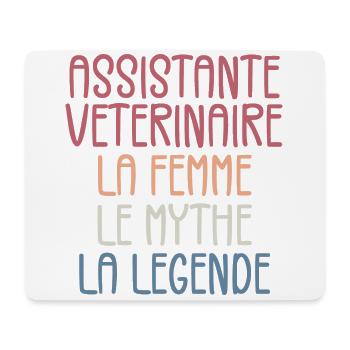 Veterinary Assistant - Mouse Pad (horizontal) - white - Front