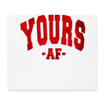 VÔTRE AF SAINT-VALENTIN SLOGAN DÉCORATION - Tapis de souris (format paysage) - blanc - Devant