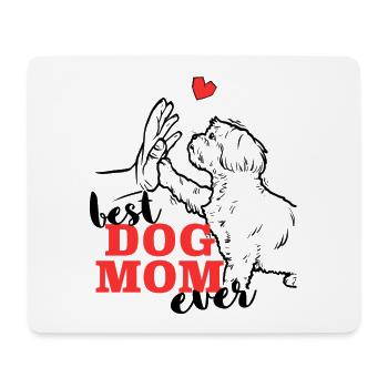 Best Shih Tzu Mom Shih Tzu - Mousepad (Querformat) - Weiß - Vorne