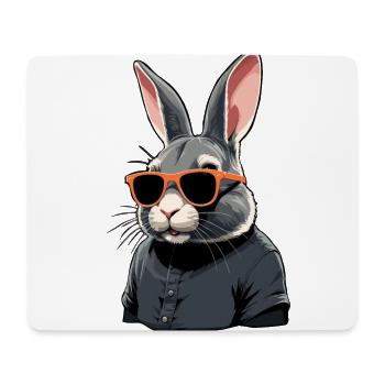 Iconic Dad Bunny Easter Bunny Streetwear Dad - Mouse Pad (horizontal) - white - Front