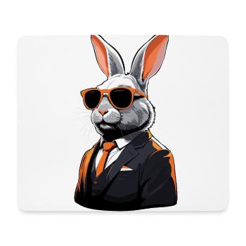 Iconic Daddy Bunny Easter Bunny Streetwear - Mouse Pad (horizontal) - white - Front