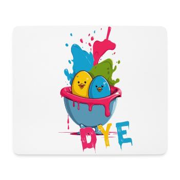 Lustiger Spruch Bunt Ei Farben Zu Ostern Künstler - Mousepad (Querformat) - Weiß - Vorne