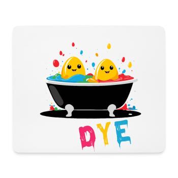 Lustiges Eierfärben Farben Zu Ostern Künstler - Mousepad (Querformat) - Weiß - Vorne