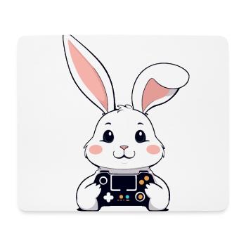 Easter Bunny Gamer & Iconic Easter Gaming - Mouse Pad (horizontal) - white - Front