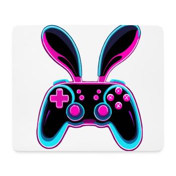 Easter Bunny Gamer Iconic Easter Gaming - Mouse Pad (horizontal) - white - Front