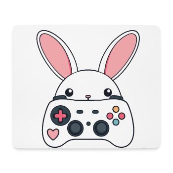 Easter Bunny Gamer Iconic Easter Gaming - Mouse Pad (horizontal) - white - Front