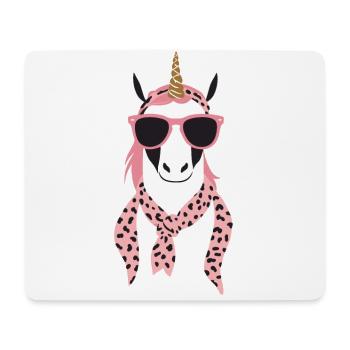 Unicorn Mom Stylish Unicorns Loving Mom - Mouse Pad (horizontal) - white - Front