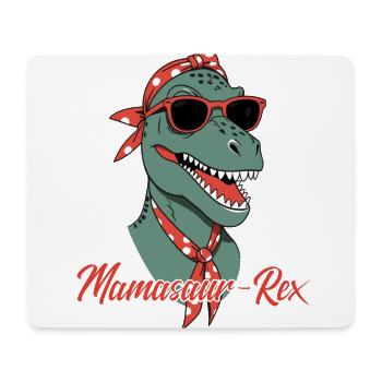 Mamasaur Rex Funny Dinosaur Mother Style - Mouse Pad (horizontal) - white - Front