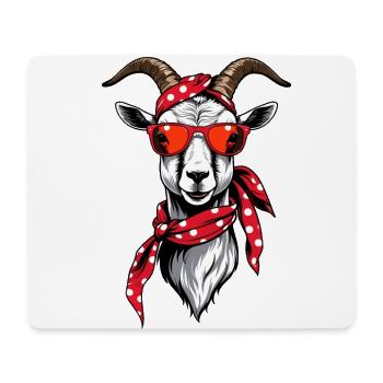 Lustige Mama Ziege Perfekt Zum Muttertag - Mousepad (Querformat) - Weiß - Vorne
