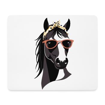 Mom Horse Horse Lover Mother Horse Girl - Mouse Pad (horizontal) - white - Front