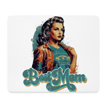Best Mom Proud Mother Mother's Day Design - Mouse Pad (horizontal) - white - Front