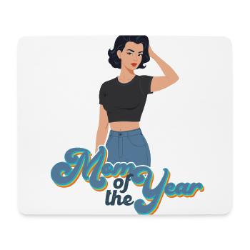Mutter des Jahres Lustige Mutti Stolze Mama Design - Mousepad (Querformat) - Weiß - Vorne