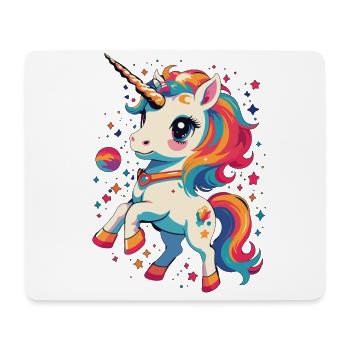 Funny Unicorns Great Fantasy Design - Mouse Pad (horizontal) - white - Front