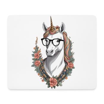 Licorne Maman Maman Drôle Maman Cadeau de Fête des Mères - Tapis de souris (format paysage) - blanc - Devant