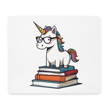 Unicorn Fantasy Stories Cute Unicorn - Mouse Pad (horizontal) - white - Front