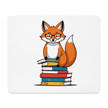 Niedlicher Buch Liebhaber Lustiges Bücher Design - Mousepad (Querformat) - Weiß - Vorne