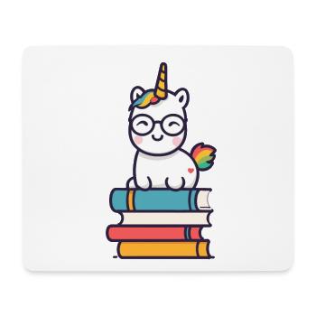 Unicorn Fantasy Stories Cute Unicorn - Mouse Pad (horizontal) - white - Front