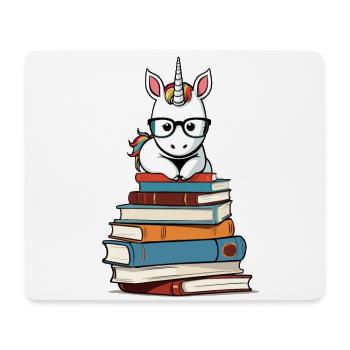Unicorn Fantasy Stories Cute Unicorn - Mouse Pad (horizontal) - white - Front