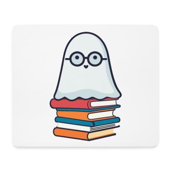 Book Lover Style Small Books Spirit Halloween - Mouse Pad (horizontal) - white - Front
