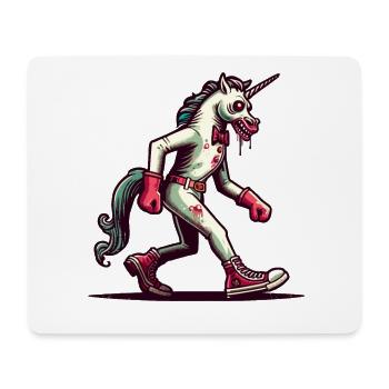 Zombie Einhorn Undead Mystical Creature - Mousepad (Querformat) - Weiß - Vorne