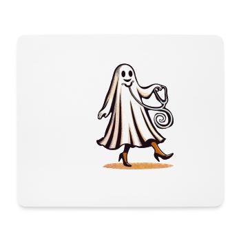 Funny Nurse Creepy Halloween - Mouse Pad (horizontal) - white - Front