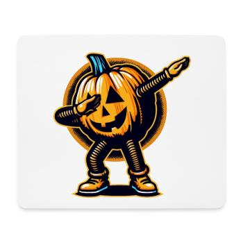Dabbing Halloween Citrouille Drôle Dabbing Citrouille - Tapis de souris (format paysage) - blanc - Devant