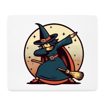 Dabbing Witch Dabbing Witches Design Halloween - Mouse Pad (horizontal) - white - Front
