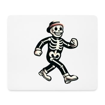 Costume d’Halloween effrayant de dessin animé rétro drôle - Tapis de souris (format paysage) - blanc - Devant