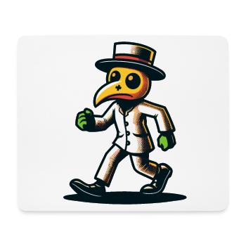 Retro Vintage Cartoon Halloween Kostüm Deko - Mousepad (Querformat) - Weiß - Vorne