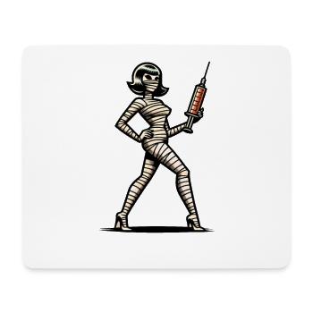 Mummies Nurse Caregiver Physician Assistant - Mouse Pad (horizontal) - white - Front