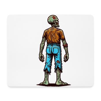 Creepy Party Design Halloween Lover - Mouse Pad (horizontal) - white - Front