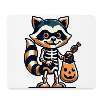 Untoter Waschbär Lustiger Waschbären Liebhaber - Mousepad (Querformat) - Weiß - Vorne