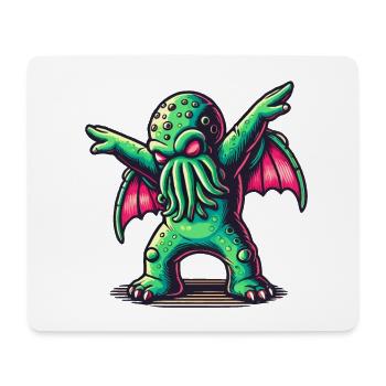 Drôle Dansant Cthulhu Tentacule Créature - Tapis de souris (format paysage) - blanc - Devant
