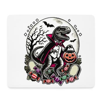 Drôle T-Rex vampire menteur bonbons - Tapis de souris (format paysage) - blanc - Devant