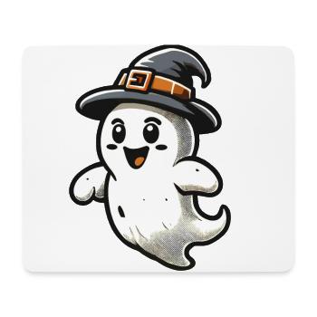 Funny Witch Ghost Spooky Party - Mouse Pad (horizontal) - white - Front