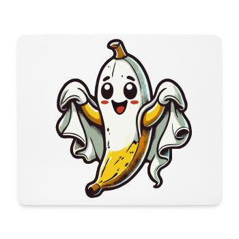 Lustige Geister Banane Boonana Gespenstische Party - Mousepad (Querformat) - Weiß - Vorne