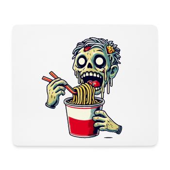 Zombie Ramen Nudeln Japanisches Essen - Mousepad (Querformat) - Weiß - Vorne