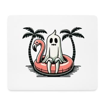 Summer Halloween Spooky Lifestyle Costume Idea - Mouse Pad (horizontal) - white - Front