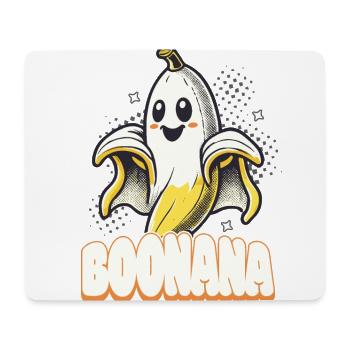 Funny Banana Ghost Ghosts Boonana - Mouse Pad (horizontal) - white - Front
